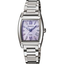 Casio Sheen Shw-1503d-6ajf Tough Solar Lady`s Watch
