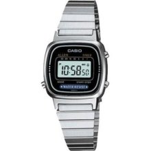 Casio Steel Watch Lady Stopwatch Alarm La670wd-1d La670