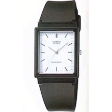 Casio Watch White Plastic Water Resist Mq-27-7e Mq27
