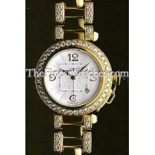 Certified Pre-Owned Cartier Pasha 32mm Diamond Watch WJ1063LJ