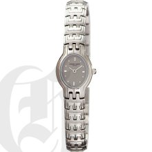 Charles Hubert Premium Ladies Matte Gray Dial Stainless Steel Dress and Sport Watch 6741-W