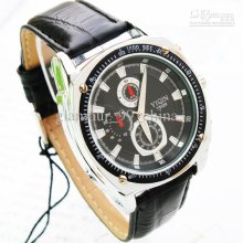 Christmas Gifts Automobile Race Fashion Needle Male Quartz Strap Wat