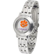 Clemson Tigers Womens Steel Dynasty Watch