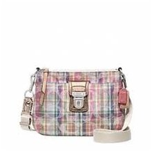 Coach Handbag Multicolor Poppy Madras Swingpack Crossbody