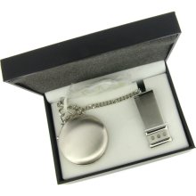 Colibri Swiss pocket watch gift set