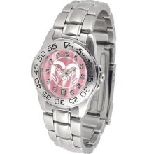 Colorado State Rams Ladies Pink Designer Dress Watch