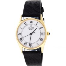 Concord 2095210 Solid 14k Yellow Gold Swiss Quartz Mens Watch