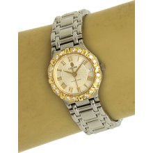 Concord Saratoga 18k, Stainless Steel & Diamonds Ladies Fine Wrist Watch