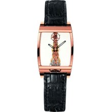 Corum Golden Bridge 18kt Rose Gold Mens Watch 63123701102