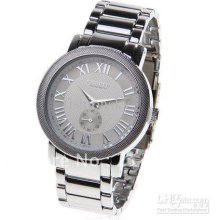 Curren White Dial And White Case Stainless Steel Wrist Watch With 12