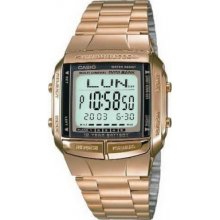 DB-360GN-9AEF Casio Mens Collection Databank Rose Gold Watch