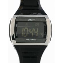 Ddp Boys' Digital Quartz Watch With Black Plastic Strap - 4039101