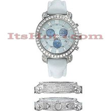 Diamond Benny & Co Watch Mens 6ct White