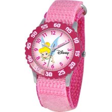 Disney Time Teacher Tinker Bell Kids Pink Watch
