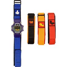 Disney Wrist Watch - Digital Mickey Mouse with 4 Interchangable Bands for Kids