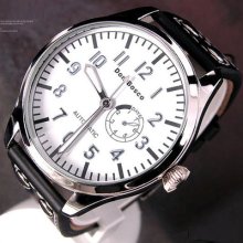 Don Bosco Genuine Leather Men' S Wrist Watch / Db528 / Korea Fashion 5color