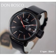 Don Bosco Genuine Leather Men' S Wrist Watch / Db693 / Korea Fashion Casual Fit