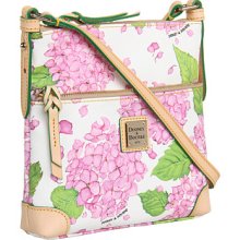Dooney & Bourke Hydrangea Letter Carrier Bag - Pink/White