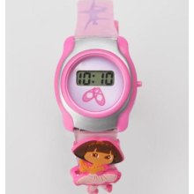 Dora The Explorer Ballet Interchangeable Lcd Watch