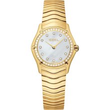 Ebel Women's Classic Mini Mother Of Pearl Dial Watch 1215265