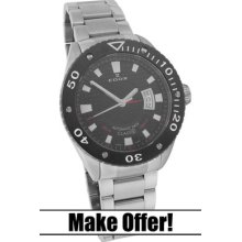 Edox Class-1 Automatic Rotating Bezel Men's Luxury Watch 80079 3 Nin