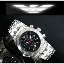 Emporio Armani Men's Luxury Sport Chronograph Watch Ar0546