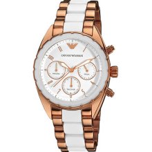 Emporio Armani Sportive Women's Chronograph Watch Ar5942