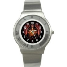 Fantasy Dragon Stainless Steel Watch Men Sport Extreme