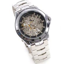 Fashion Automatic Mechanical Luxury Men's Steel Wrist Watch Cyt827601 Free Case