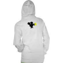 Film Projector 1 Womens Pullover Hoodie (Back)