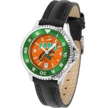 Florida A&M Rattlers FAMU Womens Leather Anochrome Watch