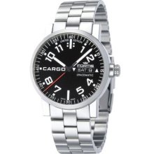 Fortis Men's 623.22.81 M Cargo Automatic Black Dial Wat