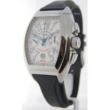 Franck Muller Conquistador King Chrongraph 8005 Cc Box & Papers Jewels In Time