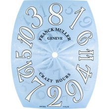 Franck Muller Geneve Crazy Hours Light Blue Original Men's Watch Dial