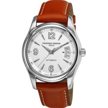 Frederique Constant Classic Junior Fc-303s4b26 Men's Brown Leather Date Watch