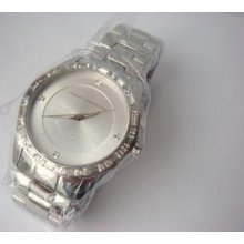 French Connection Ladies Crystal Set Watch