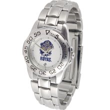 Georgetown Hoyas Sport Steel Band-Ladies Watch