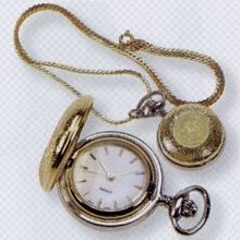 Gold Ladies Pocket Watch