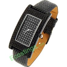 Good Jewelry Starry Man-made Diamonds Dial Quartz Ladies Wristwatches