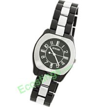 Good Metal Band Round Dial Wrist Quartz Watch