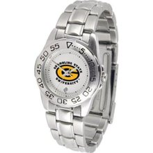 Grambling State University Ladies Stainless Steel Wristwatch