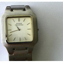 Guess Microsteel Men's Watch And Easy Deployment Braceletno Reserve