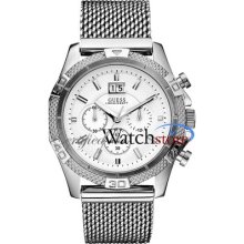 Guess U21502g1 Watch Boldly Detailed Mens White Dial Quartz Movement 21502