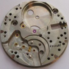 Hamilton Pocket Watch 992b 16s 21j. Part: Main Plate