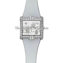 Harry Winston Avenue Squared A2 Quartz New York Watch 350LQTZWL.KD400