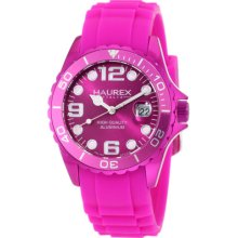 Haurex Italy 1k374dp3 Ink Purple Dial Purple Aluminum Women's Watch