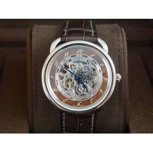 Hermes Arceau Skeleton Tgm Auto Watch