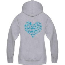 Horse Heart Art Womens hoodie