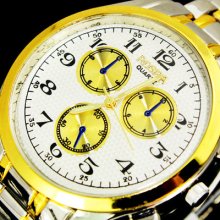 Hot Sell Fashion Stainless Steel Case Gents Mens Wrist Watch, M8