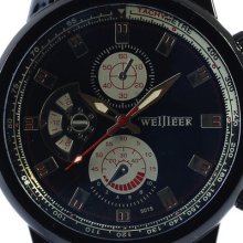 Hot Unique Sports Polit Army Men Quartz Analog Silicone Rubber Clock Wrist Watch